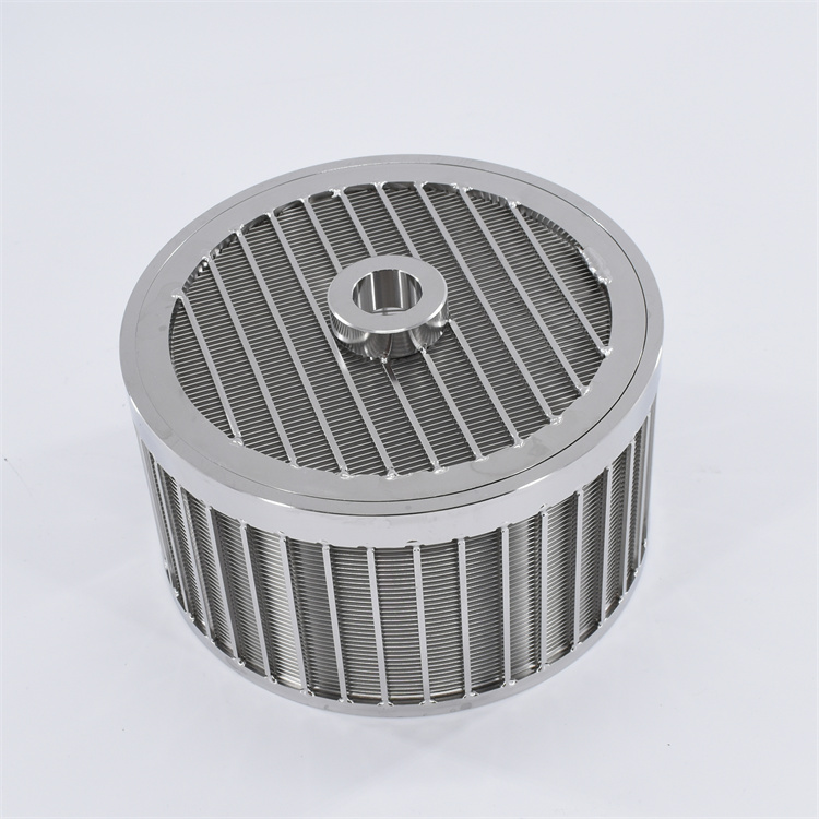 不銹鋼楔形絲篩筒 反卷帶蓋1mm 0.2mm_http://www.tribe-led.com_不銹鋼楔形絲篩網_第1張