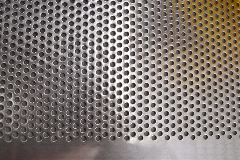 沖孔板復合網