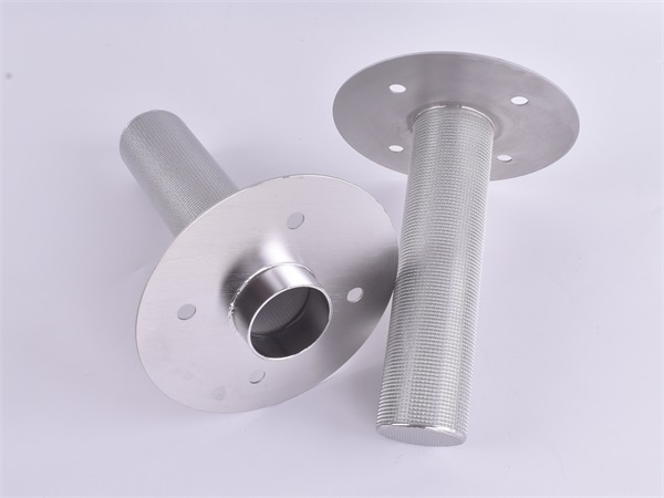 法蘭盤不銹鋼燒結網濾芯